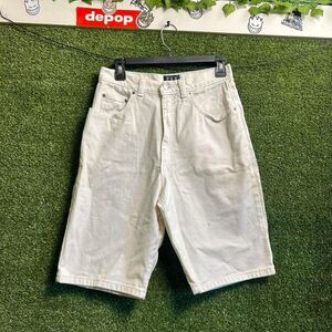 Gap Women's Cream and White Shorts